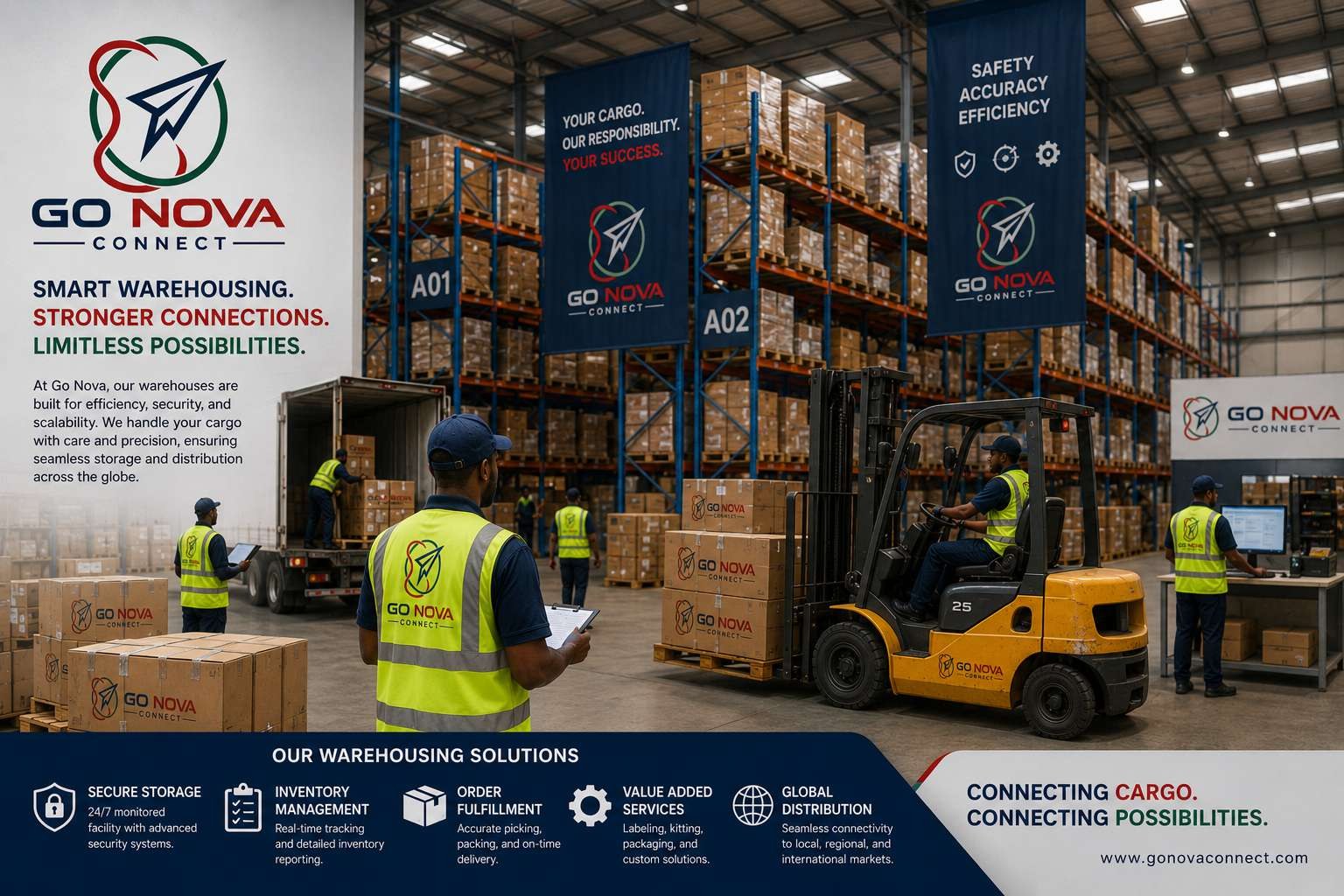Smart Warehousing. Stronger Connections. Limitless Possibilities.